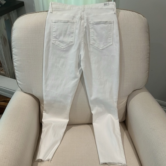 Frank & Eileen Women's White Sligo Ankle Jeans - Picture 9 of 12